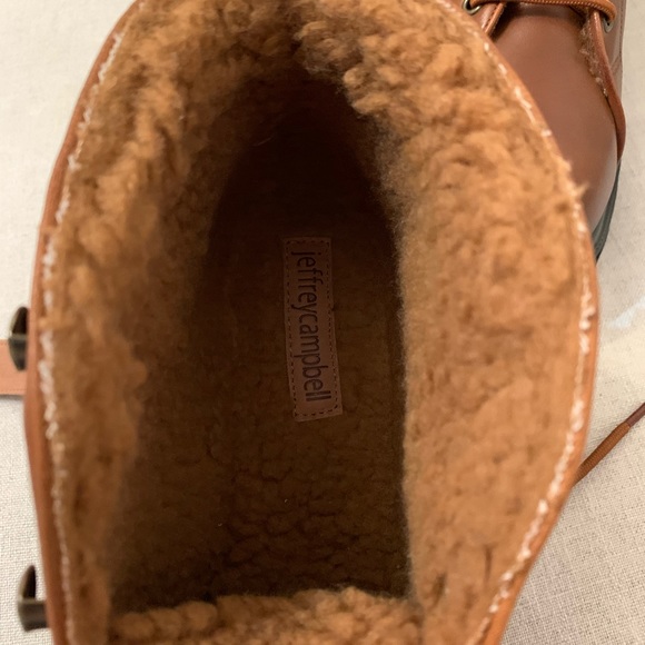 Jeffrey Campbell Accel Chunky Boots Faux Fur 8 - Picture 12 of 12